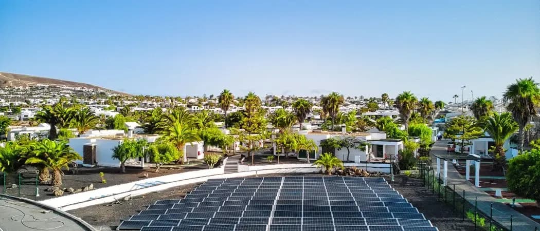 Primera planta fotovoltaica en Lanzarote