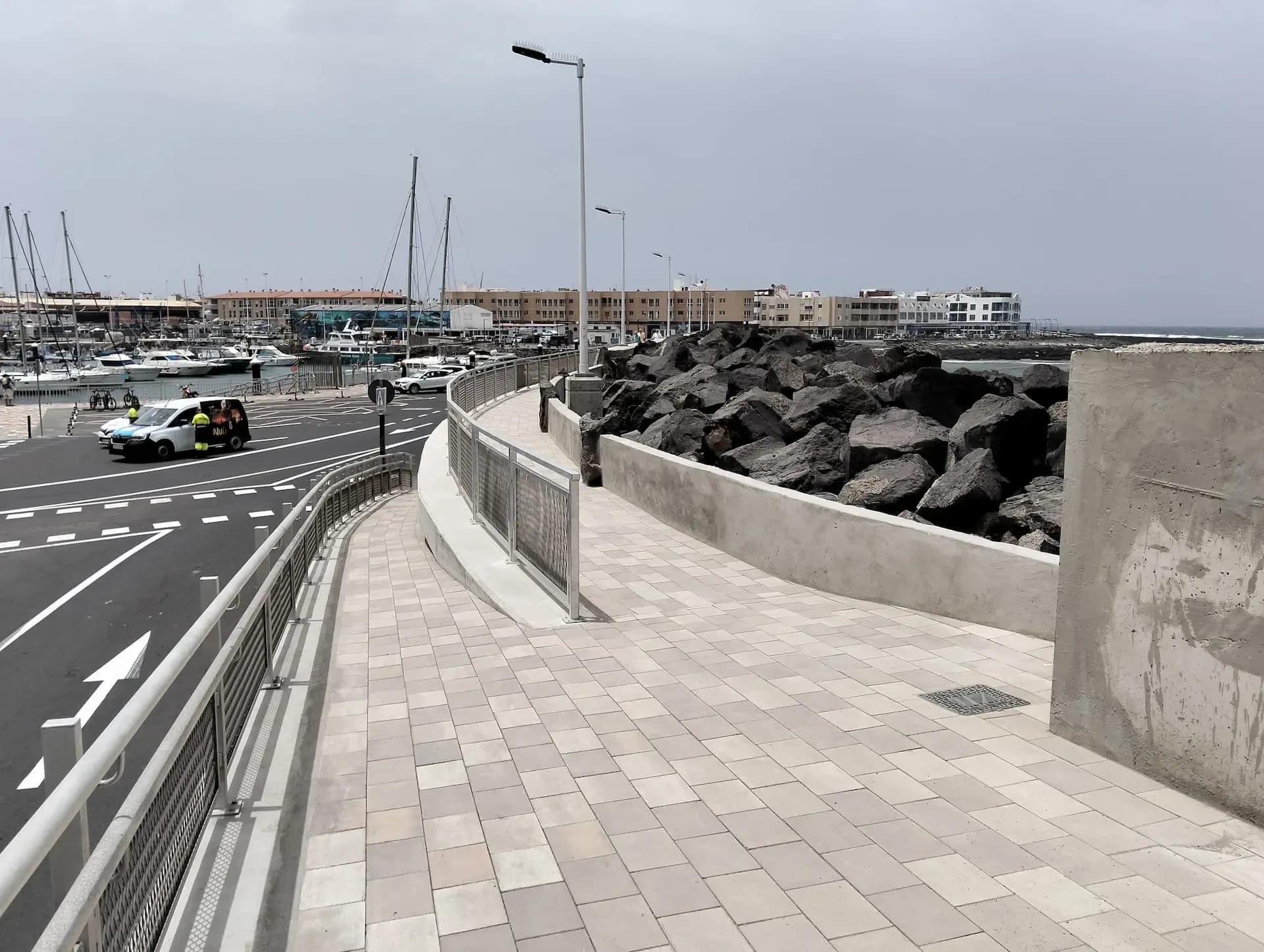 Portada de la noticia: Finalizan las obras del Puerto de Corralejo